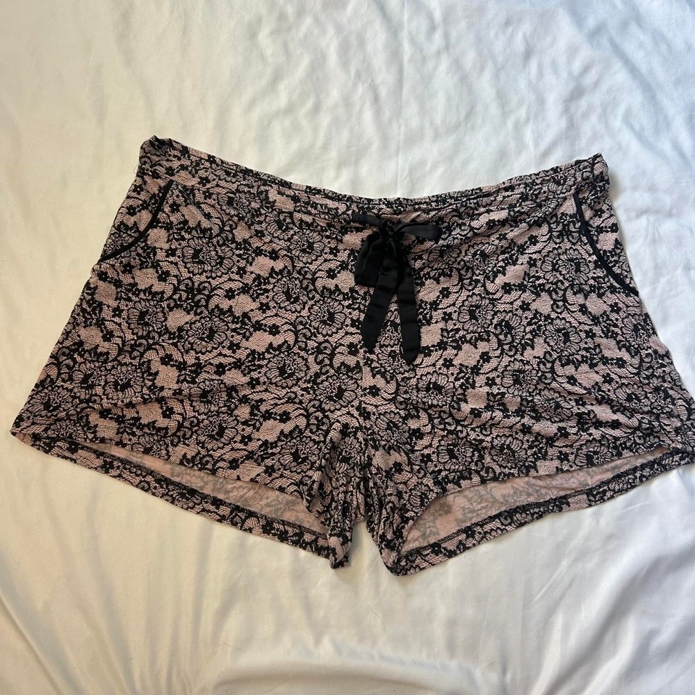 Soma Faux Lace Super Soft Sleep Shorts